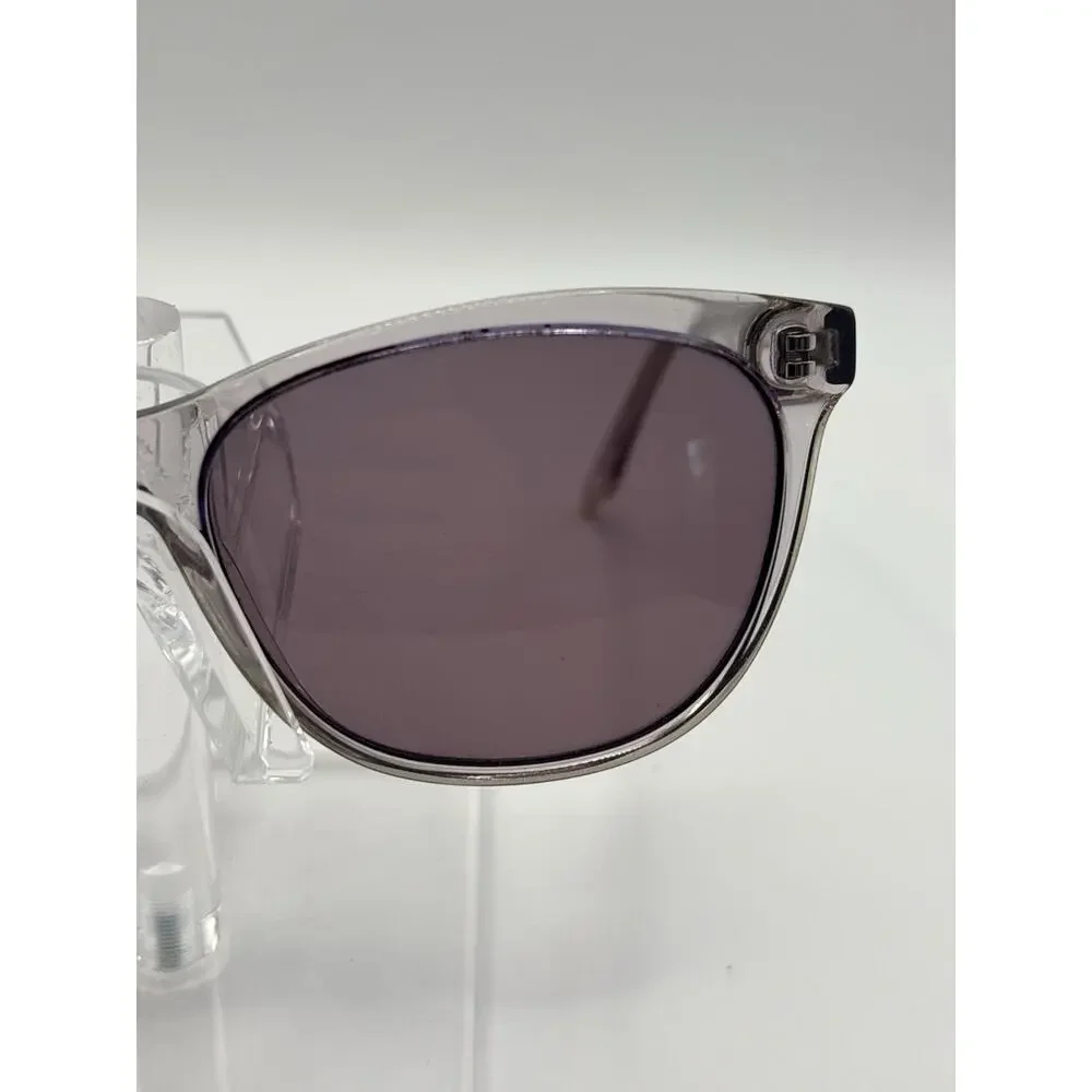 Steve Madden Insomnia Grey Crystal Sunglasses Purple Gradient Lens 55-17-140